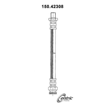 Centric Parts Brake Hose, 150.42308 150.42308